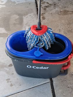 O Cedar rinse clean spin mop and bucket system