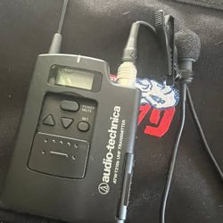 Audio-technica Lavalier Wireless Microphone With Gator Case 