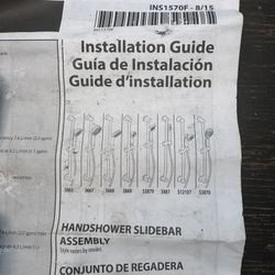 Moen Handshower Slidebar