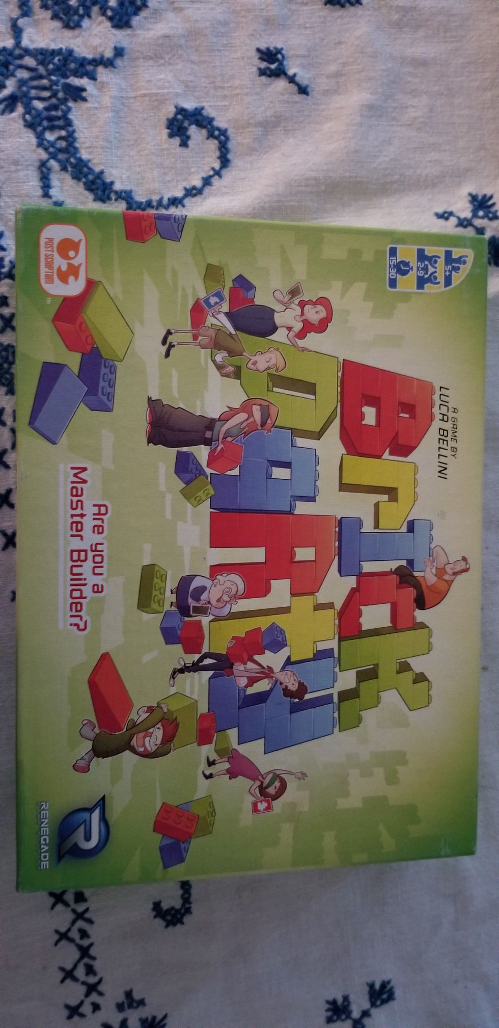 Brick party board game