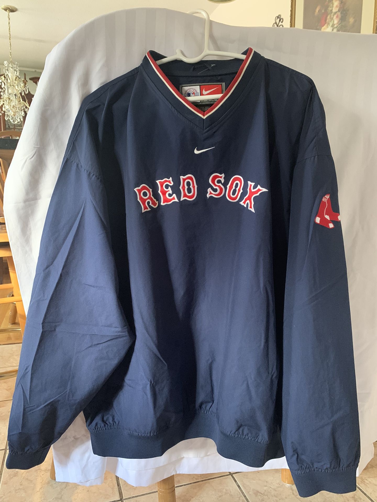 Nike Men’s Boston Red Sox Windbreaker Pullover Jacket XxL