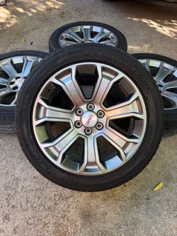 Rines 22” denali oem 6 lug Chevy GMC Cadillac $900