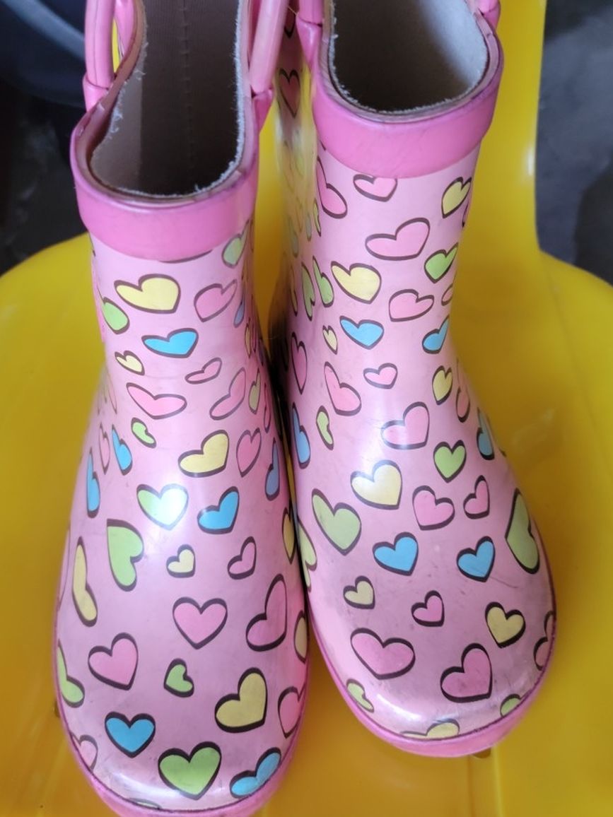Girls Rain Boots