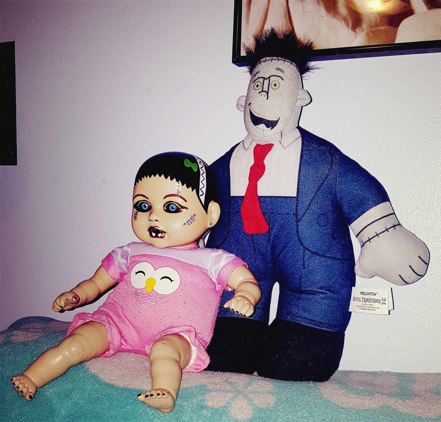 Baby Vamp'nStein & uncle franky!