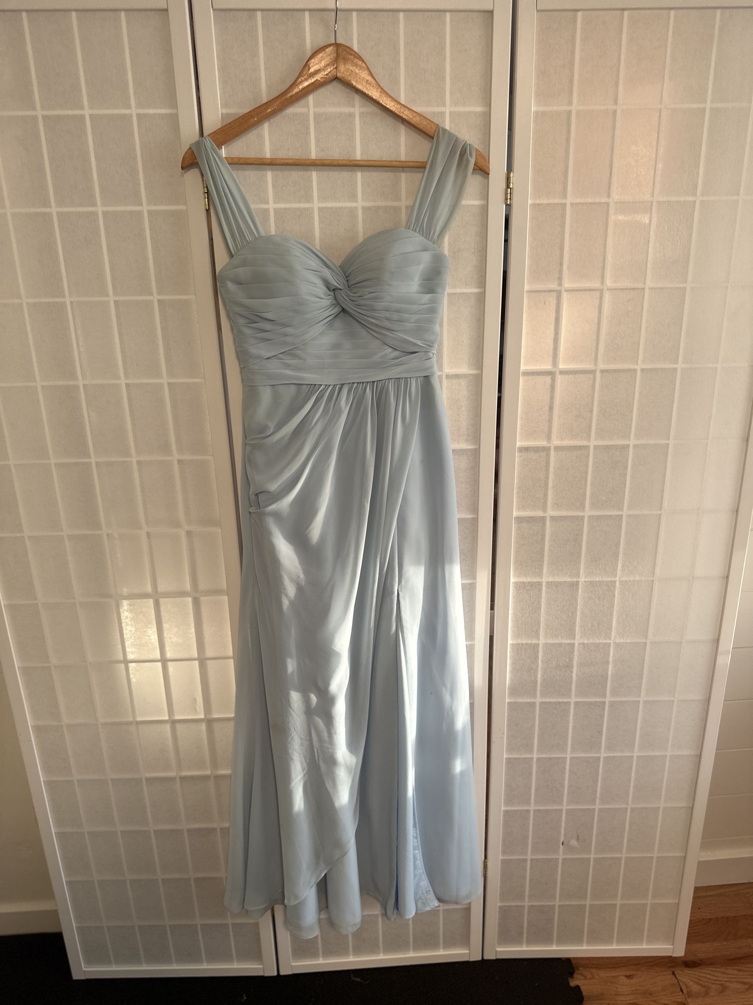 AZAZIE Light Blue Bridesmaid Dress