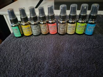 Tim Holtz Distress Spray Stain Set of 8