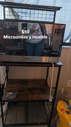 Microwave horno de microondas y mueble