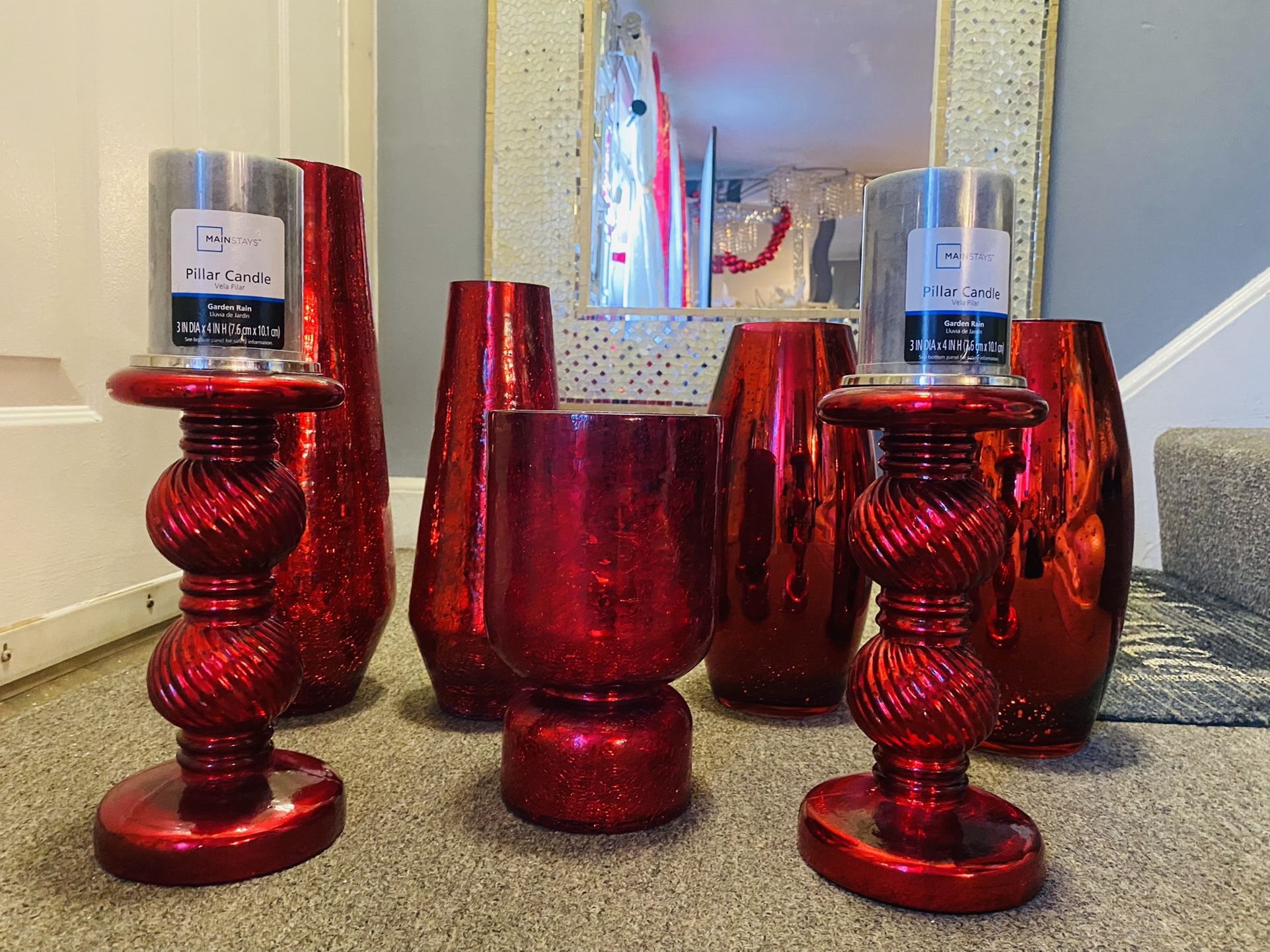Red Vases 🔥