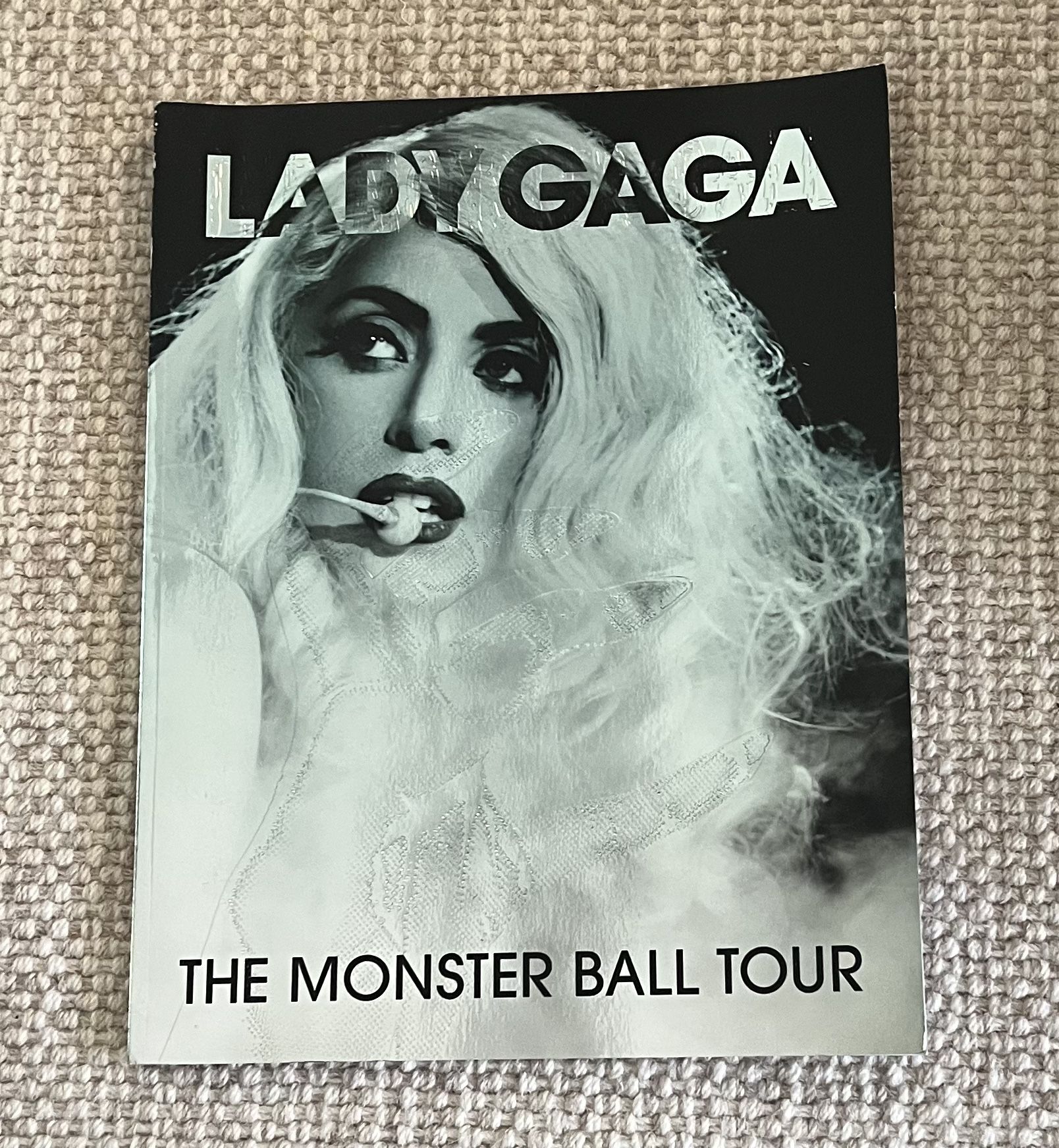 Lada Gaga The Monster Ball Tour Program Concert book