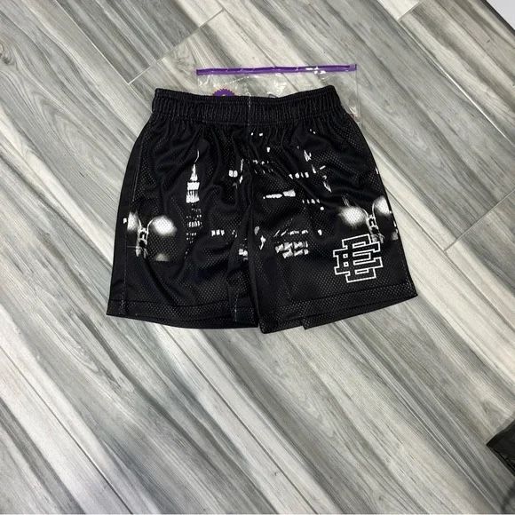 Black skyline Eric Emmanuel shorts