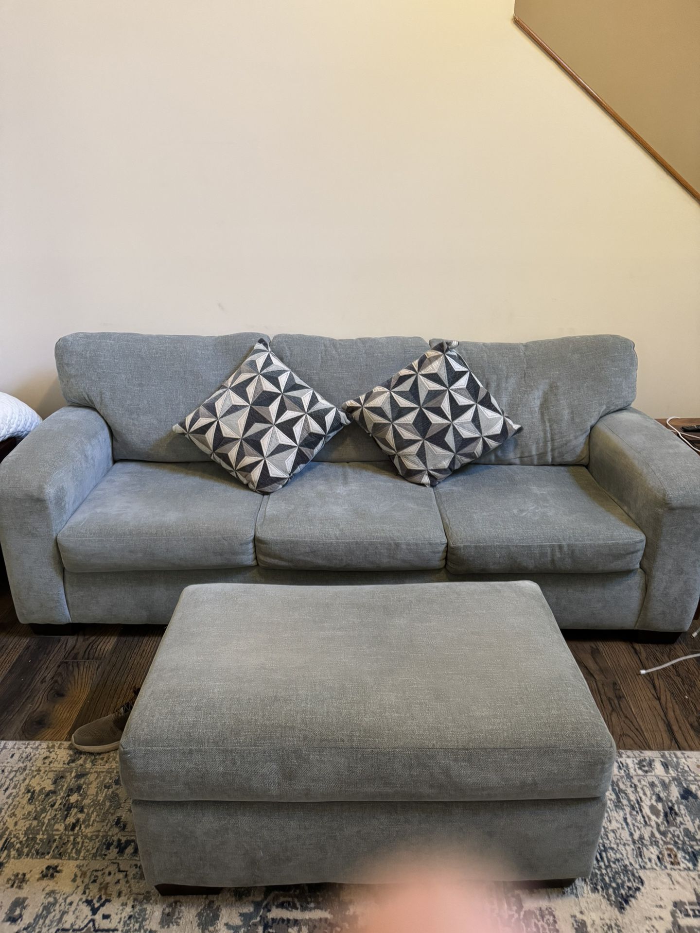 2 Blue Sofa Sets