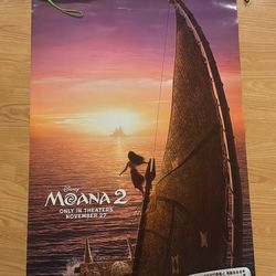 Moana 2 movie poster