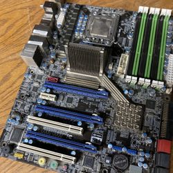 Old Motherboard w/ cpu