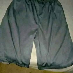 (L) Men's Gray Zone Pro Gym Shorts