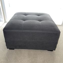 Oversized Ottoman Gray Color Excellent Like New 