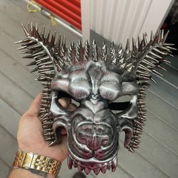 Spiked Pitbull Mask