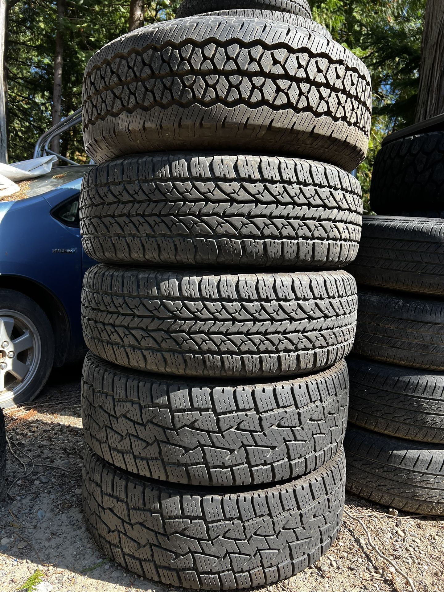FIVE 245/65R17’s