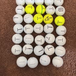 36 Mostly 5A Titleist Tour Soft Non Water Golf Balls