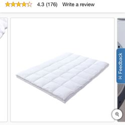 Hotel Grand Softy Feather Bed, White. King size