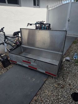 2" Hitch toolbox 59"x23"  aluminum