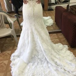 NEW!!!!  MORI LEE WEDDING DRESS