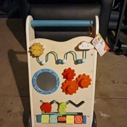 Baby Wooden Activity Walkker
