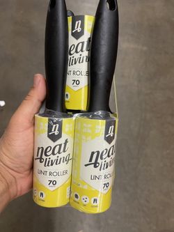 Neat Living Lint Rollers - 4 Pack, 70 Sheets Each - Brand New