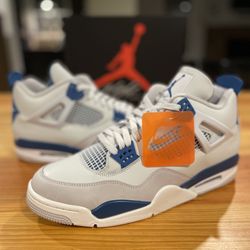 Air Jordan 4 Retro Size 13 ‘Military Blue’ / ‘Industrial Blue’