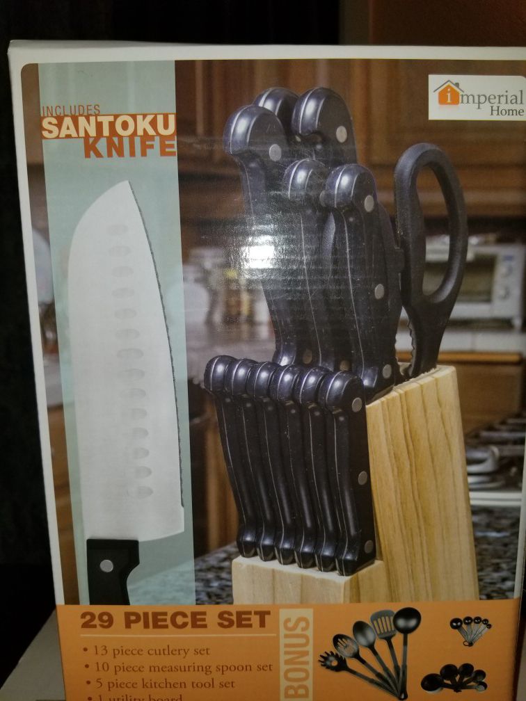 Santoku knife set