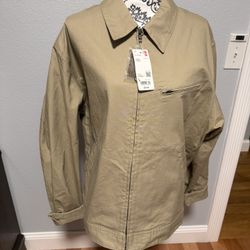 Uniqlo Men's  Zip-Up Blouson Jacket Size Large New