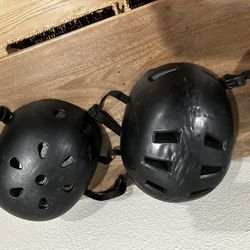 Two kid Skateboard / Bike Helmets
