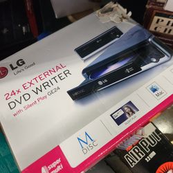 LG  Super Multi External 24x DVD Rewriter