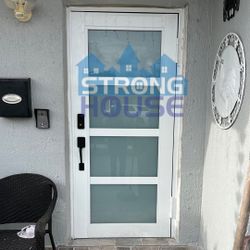 Hurricane Impact Single Entry Door