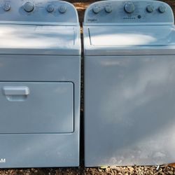 Whirlpool Washer & Dryer Electric 4 Prong Or 3 Prong Set