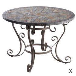 pier 1 verazze 43” mosaic round dining table