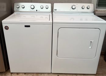Washer and dryer Maytag electric