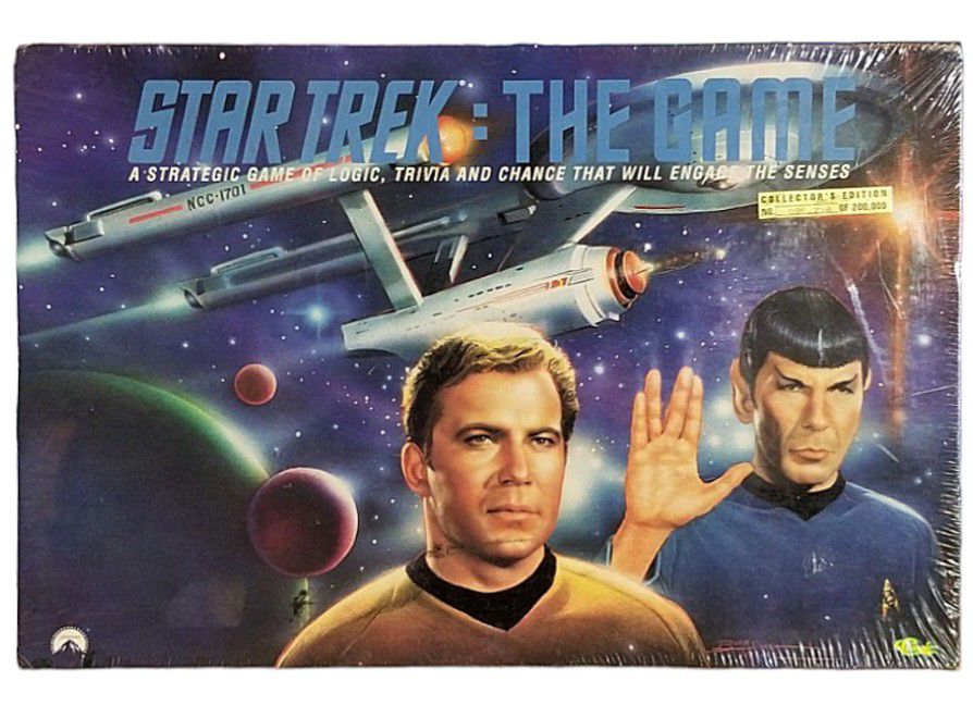 Vtg Star Trek The Game Limited Collector's Edition Board Game 1992 NEW Sealed