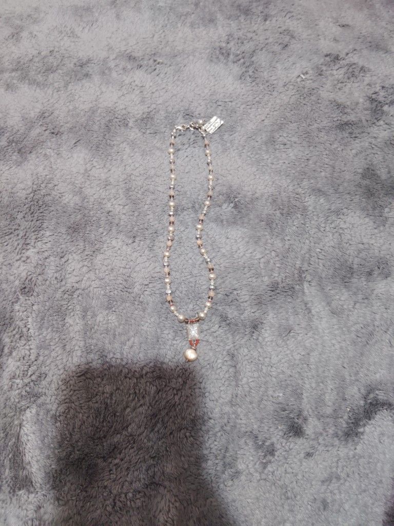 Imperial Jade, Pink Jade, Pearls,Sterling Silver Chain