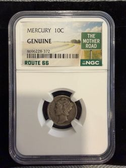 Route 66 Mercury dime