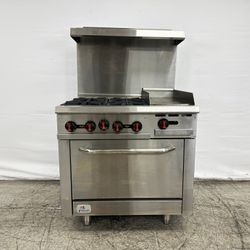 36 ins 4b12g NSF oven ranges CD-R4-12G