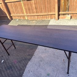 Laminate Folding Table | 72" x 18" x 29 1/2"