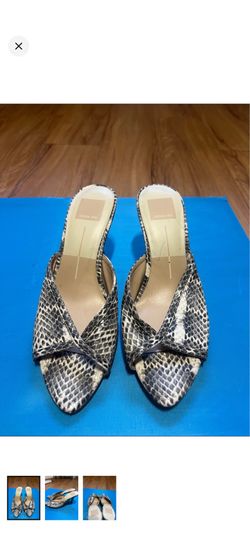 Dolce Vita snake print mules