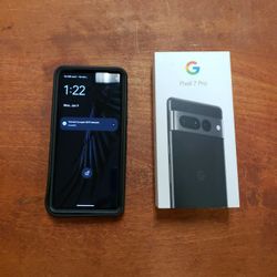 Google Pixel 7 Pro Unlocked 256gb Obsidian 