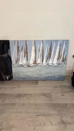 Sail Boat Painting Wall art
