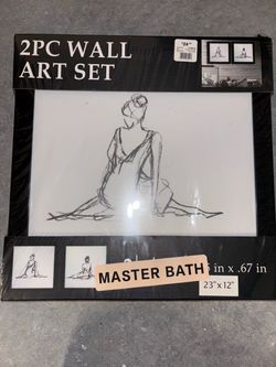 2-Piece Framed Wall Art Set