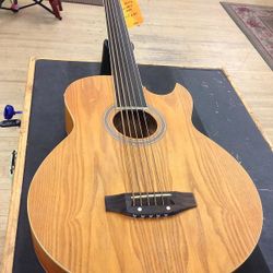 Harmonia Acoustic Electric Fretless 6 String Bass