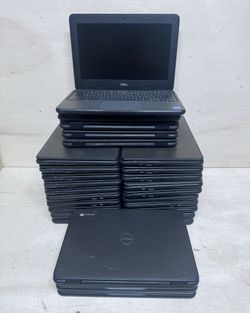 Dell Chromebook 9 pc 3100-Lot of 19 pc  Celeron 4 GB Ram 16 GB SSD no touch