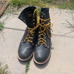 Carolina Leather Work / Logger Boots