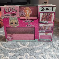 LOL Surprise Pop Up Store NO DOLL