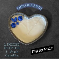 Heart Custom candle